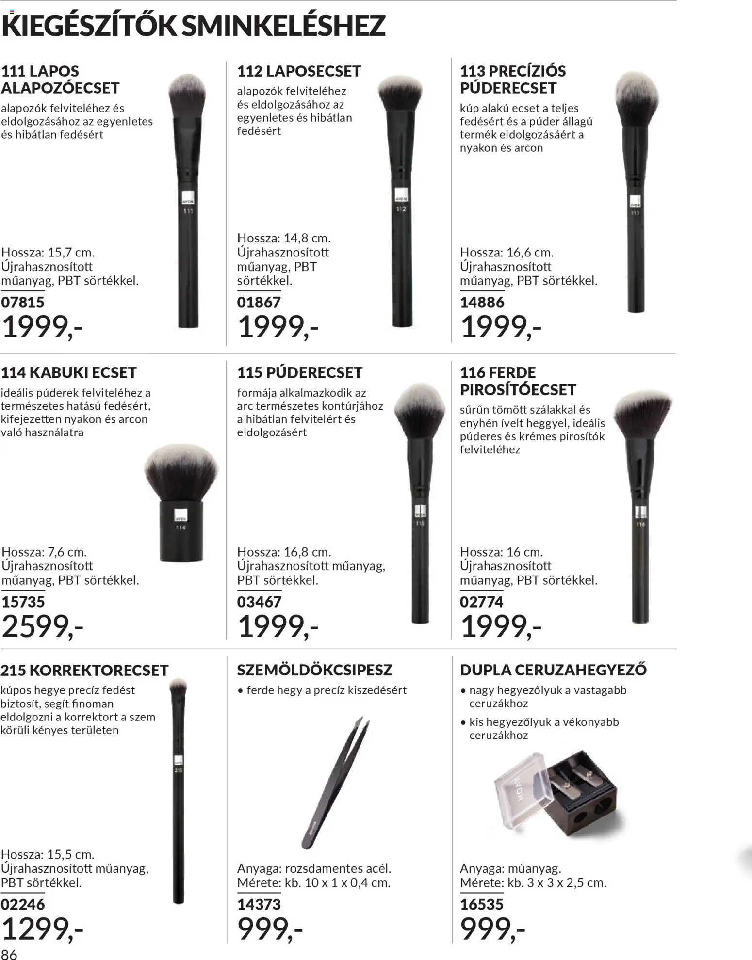 Avon akciós ujság - amely érvényes a következő dátumtól: 01.11.2025 | Oldal: 92