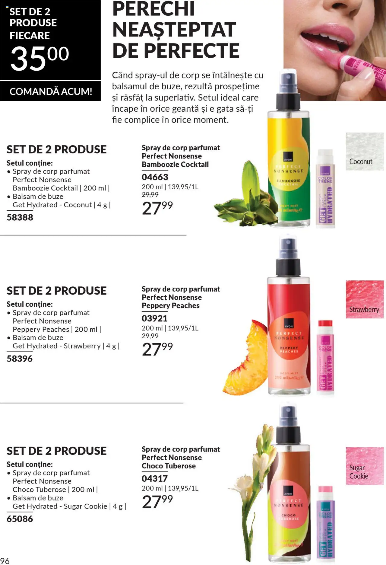 Noul catalog Avon – valabil de la 01.10.2025 | Pagină: 98 | Produse: Geantă, Body, Balsam, Cocktail