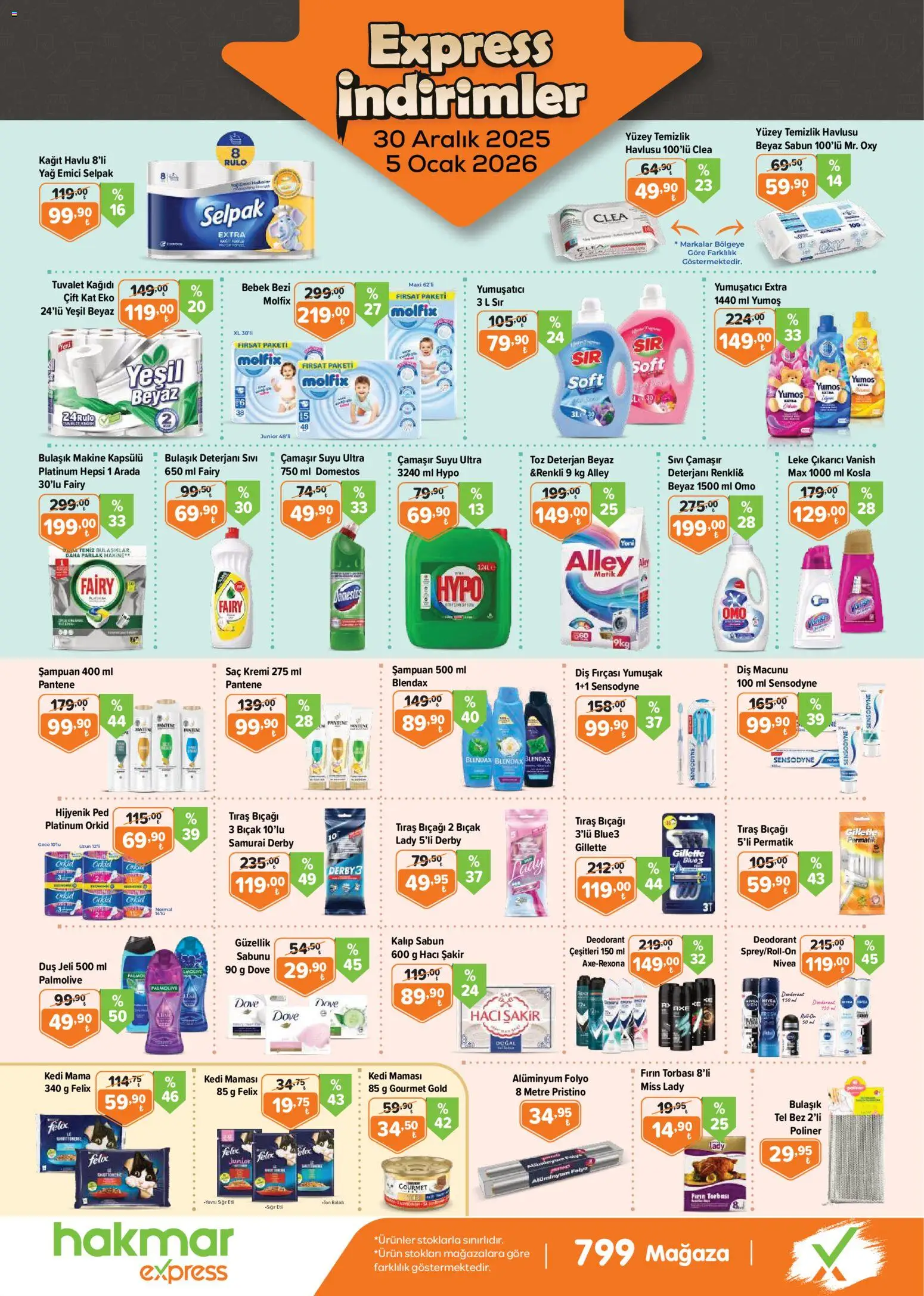 Hakmar Express Express İndirimler - 30.12.2025 tarihinden itibaren geçerlidir | Sayfa: 1 | Ürünler: Saç Kremi, Diş macunu, Fırın, Ocak