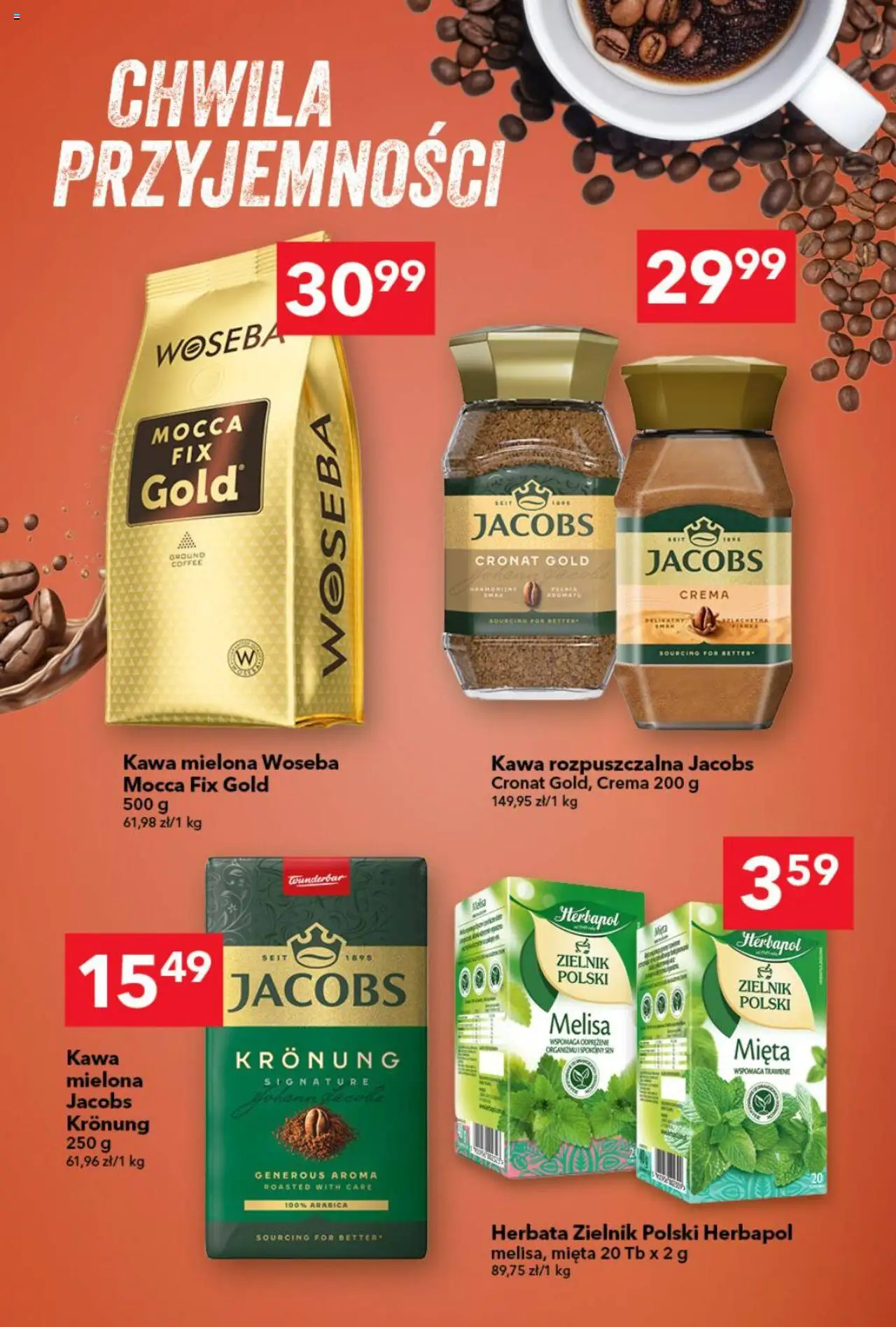 Lewiatan gazetka od 05.06.2025 | Strona: 8 | Produkty: Kawa rozpuszczalna, Mięta, Kawa, Herbata
