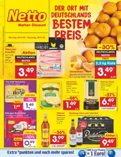 Netto Marken-Discount prospekt Kloster Lehnin	 ab 24.11.2025 gültig