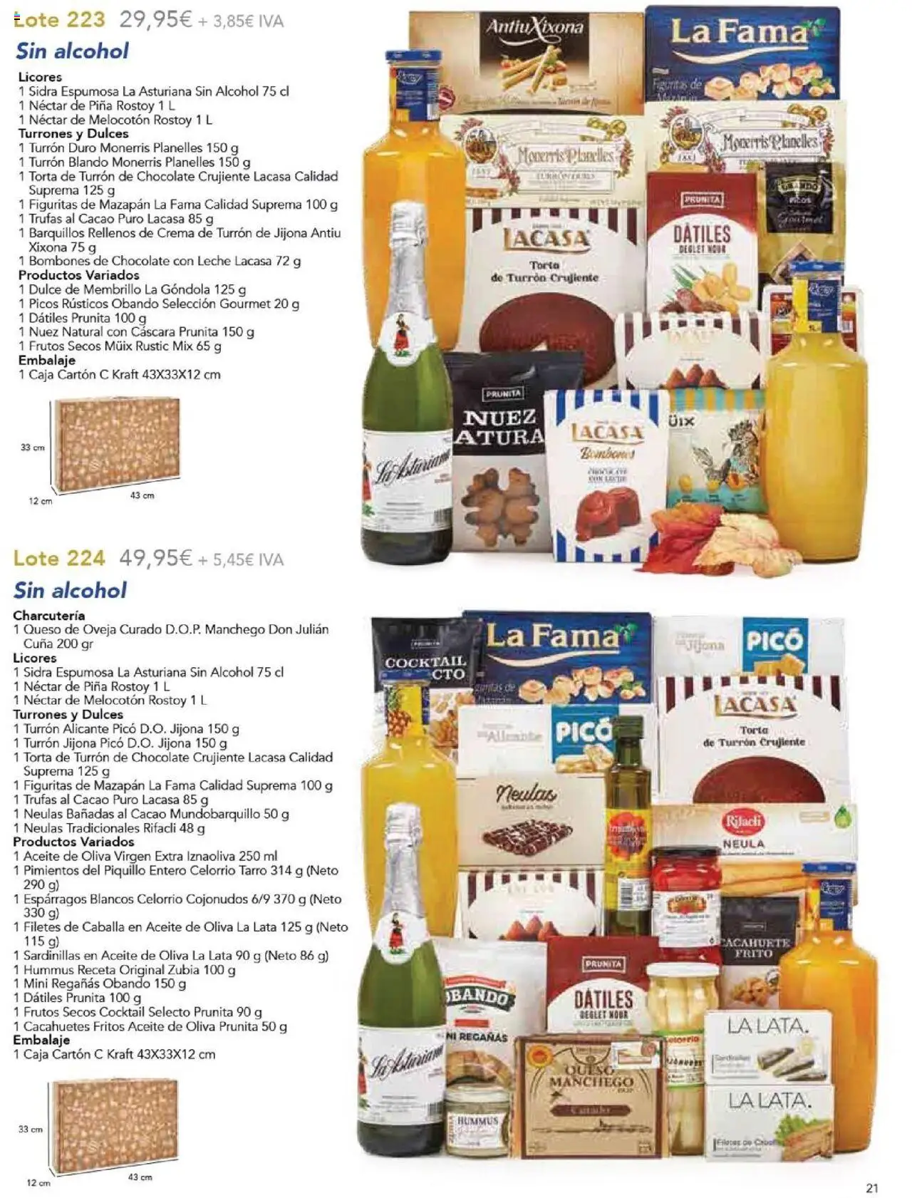 E.Leclerc Regalos de Navidad 2025 │ válido desde el 10.10.2025 | Página: 23 | Productos: Leche, Νερό καρύδας, Chocolate con leche, Cuna