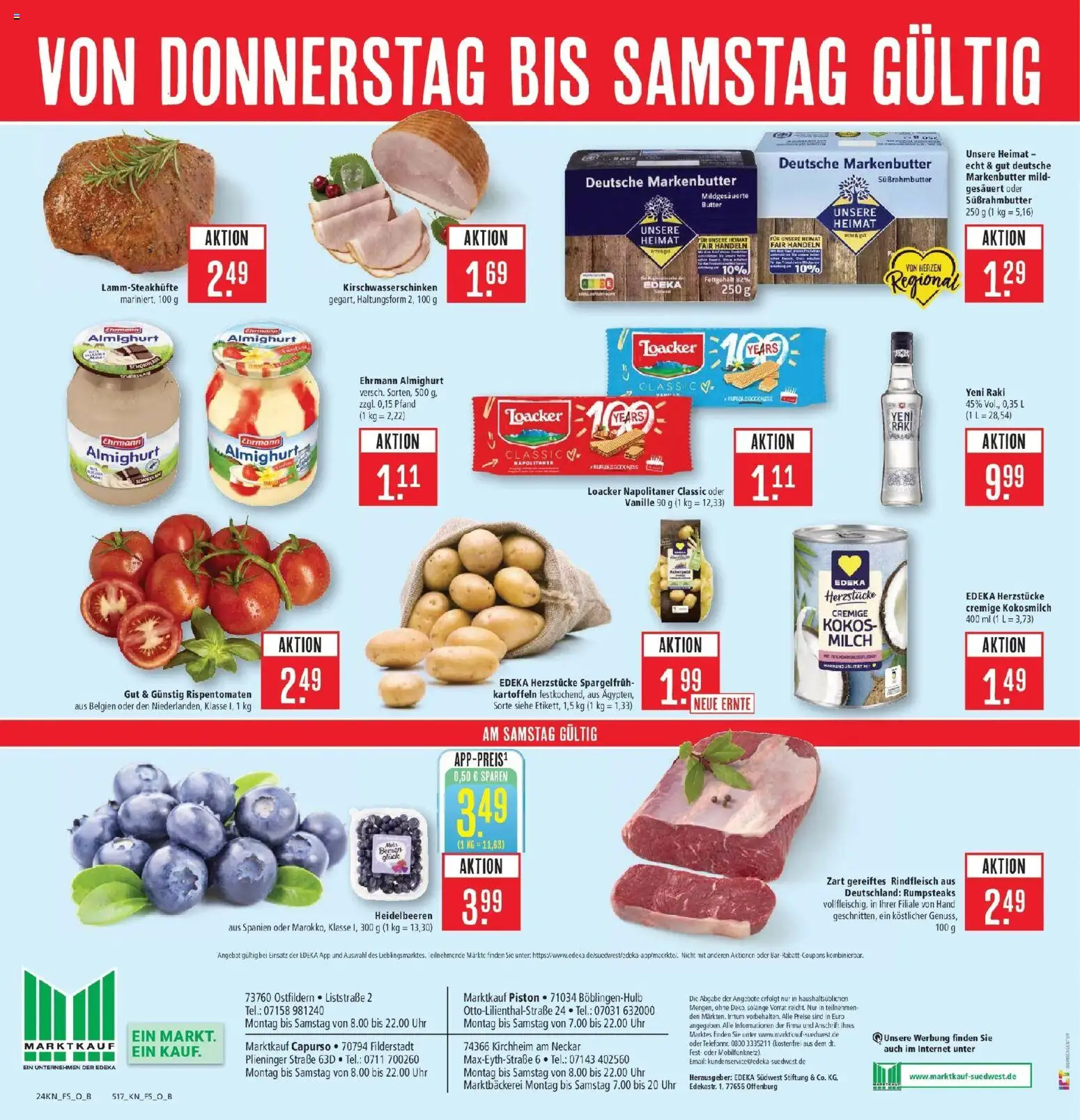 Marktkauf Prospekt Ostfildern	 – gültig ab 13.04.2026 | Seite: 32 | Produkte: Ehrmann almighurt, Milch, Kartoffeln, Uhr