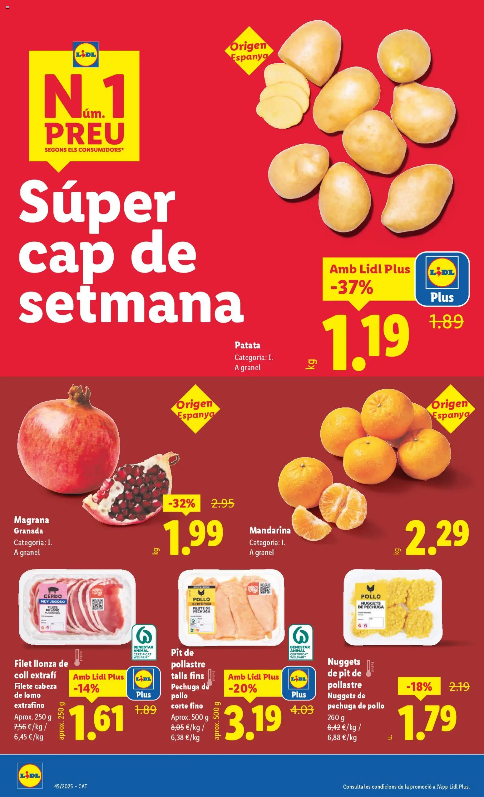 Lidl folleto │ válido desde el 03.11.2025 | Página: 24 | Productos: Cerdo, Filete, Nuggets
