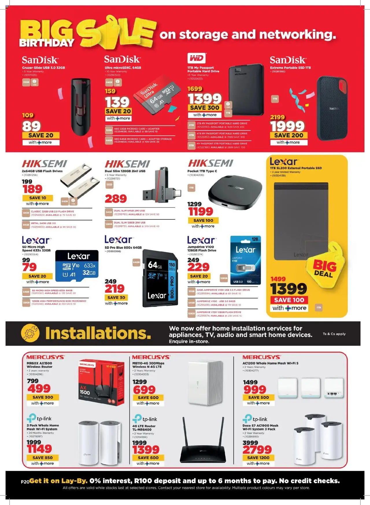 New HiFi Corp catalogue – valid from 25.09.2025 | Page: 20 | Products: Router, Audio, Adapter, Hard drive
