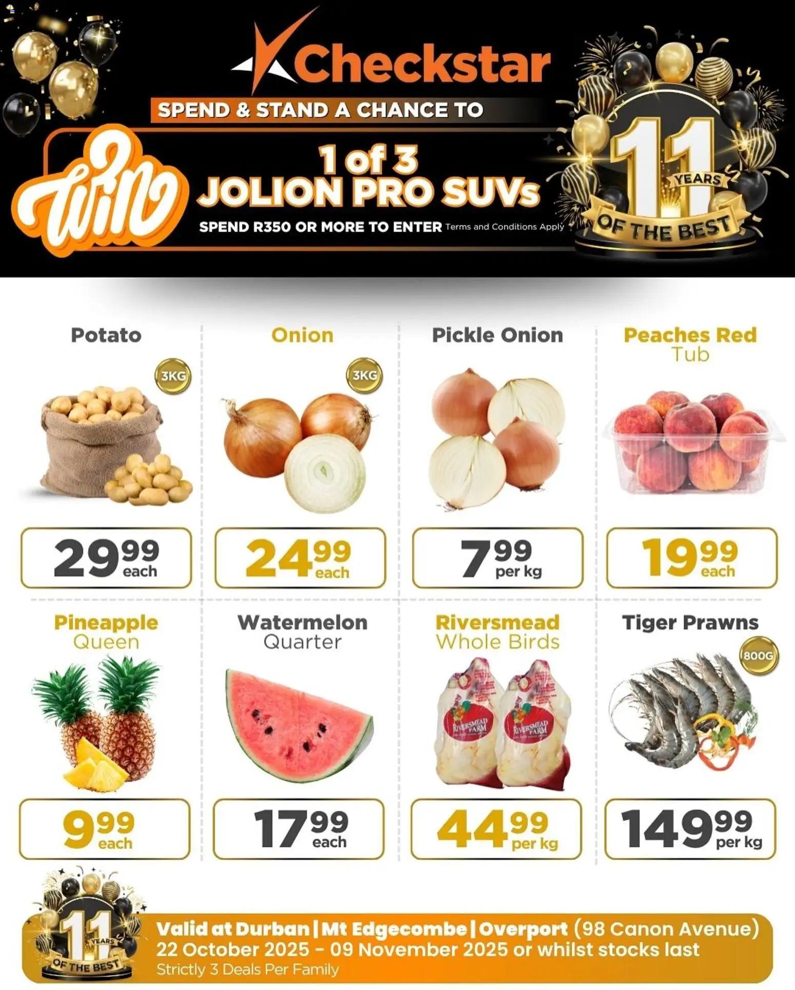 New Check Star catalogue – valid from 22.10.2025 | Page: 6 | Products: Pineapple