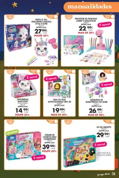 Pré-visualização Pingo Doce  Brinquedos Natal Lojas Hipers válido de 18.11.2025 | Página: 31