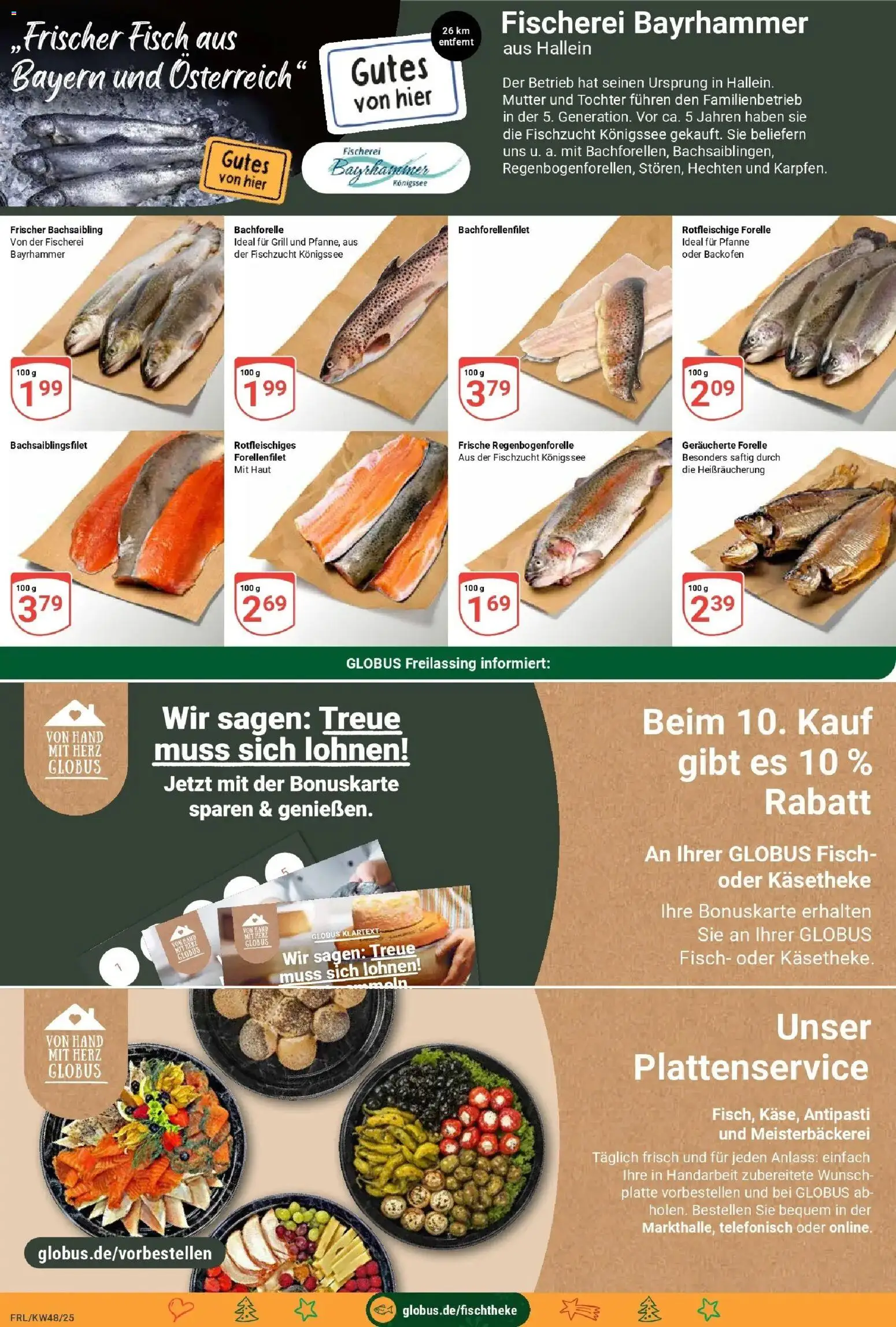 Globus prospekt Freilassing	 – gültig ab 23.11.2025 | Seite: 10 | Produkte: Grill, Fisch, Backofen
