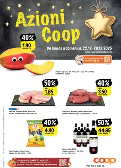 Coop - Una settimana di azioni ab 22.12.2025 gültig