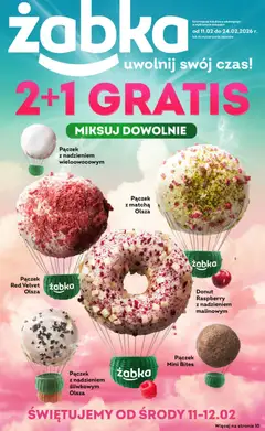 Pogląd oferty "Żabka Gazetka" - ważna od 11.02.2026