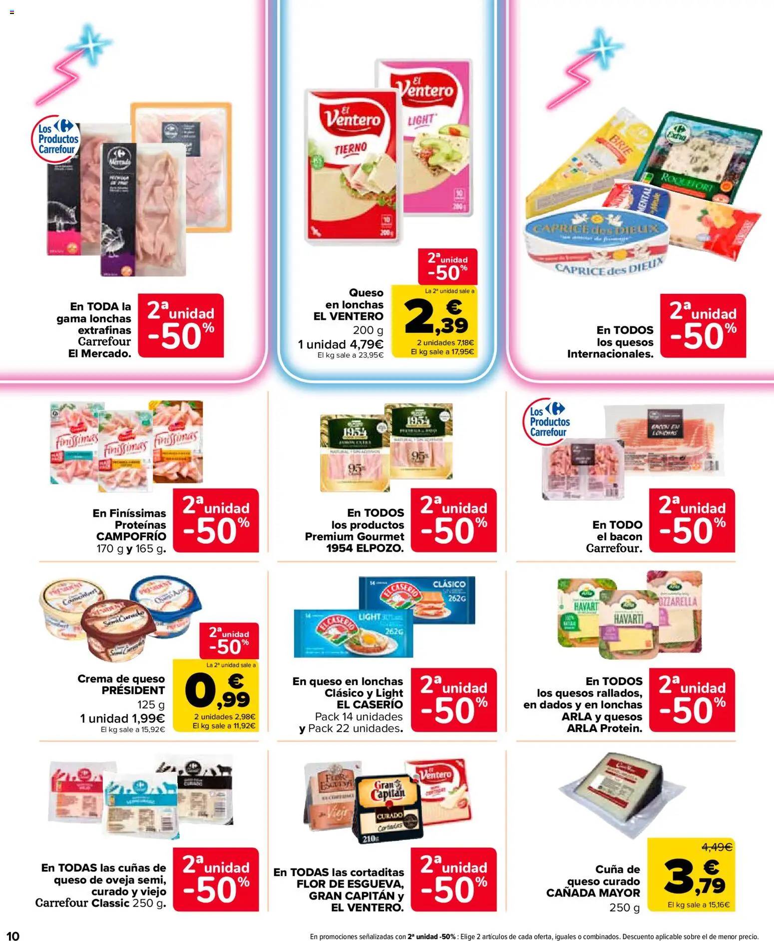 Carrefour Market folleto │ válido desde el 24.03.2026 | Página: 10 | Productos: Queso de oveja, Queso, Crema, Cuna