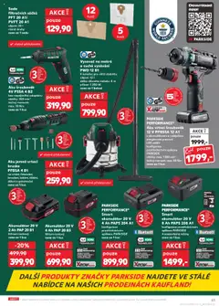 Kaufland leták - Praha 4 od 23.07.2025 | Strana: 51 | Produkty: Šroubovák, Vysavač, LED, LED světlo