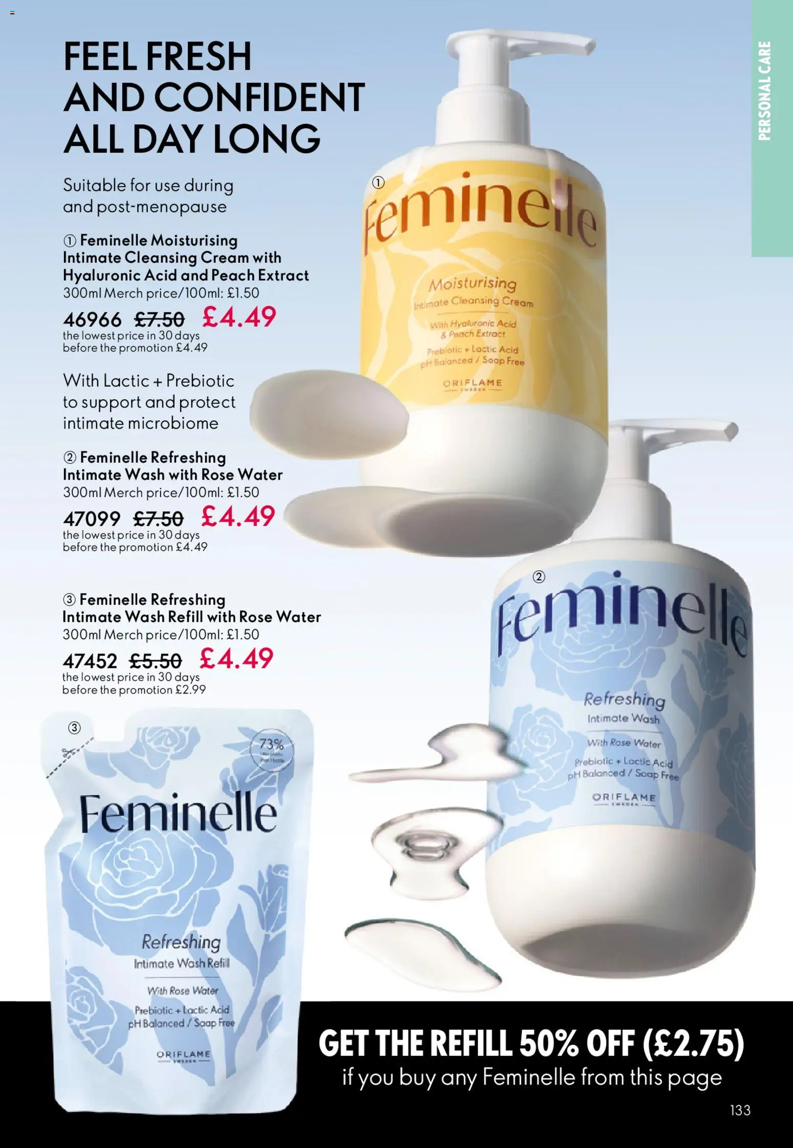 {H1} | Page: 133 | Products: Soap, Cream