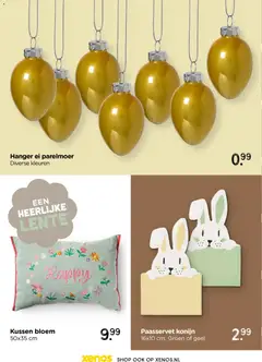 Xenos - Paasmagazine - Voorbeeld van een folder van Xenos, geldig van 22.02.2026 | Pagina: 28 | Producten: Hanger, Kussen
