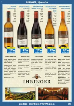 Vrutak - Vinski Katalog - Pregled kataloga iz trgovine Vrutak, vrijedi od 01.11.2024 | Stranica: 253 | Proizvodi: Miris, Vino, Šljive, Limun