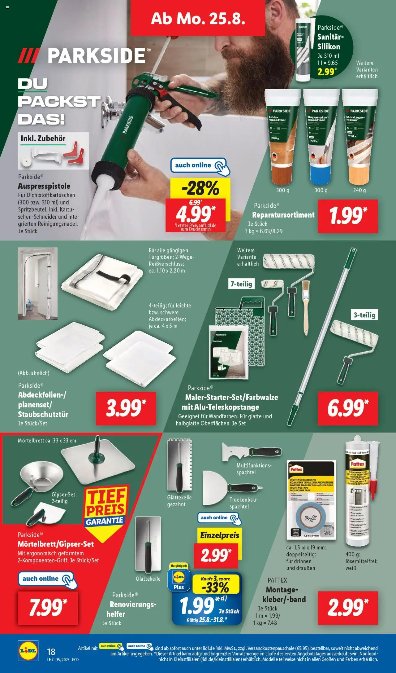 Lidl Prospekt 	 - gültig ab dem 25.08.2025 | Seite: 28