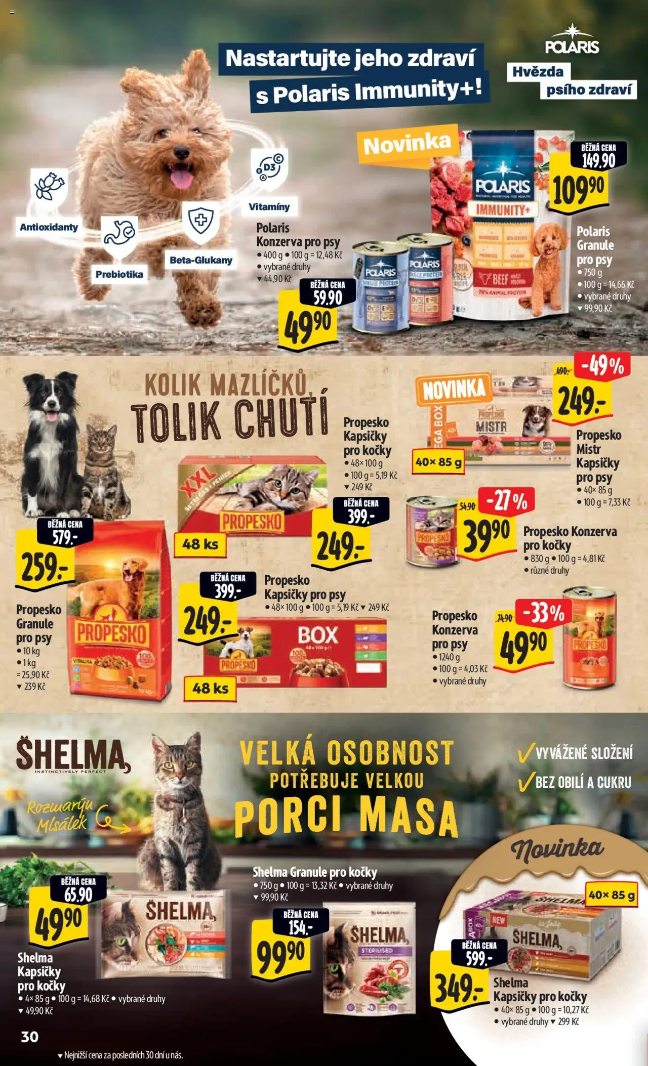 Albert leták - Hypermarket od 17.09.2025 | Strana: 38 | Produkty: Box, Propesko, Granule, Vitamíny
