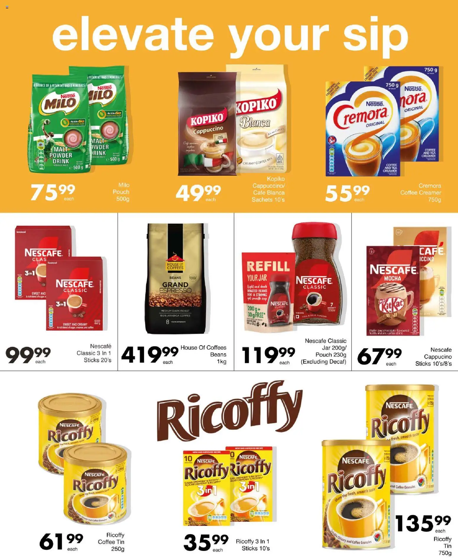 New Save catalogue – valid from 29.12.2025 | Page: 20 | Products: Beans, PC, Powder, Water