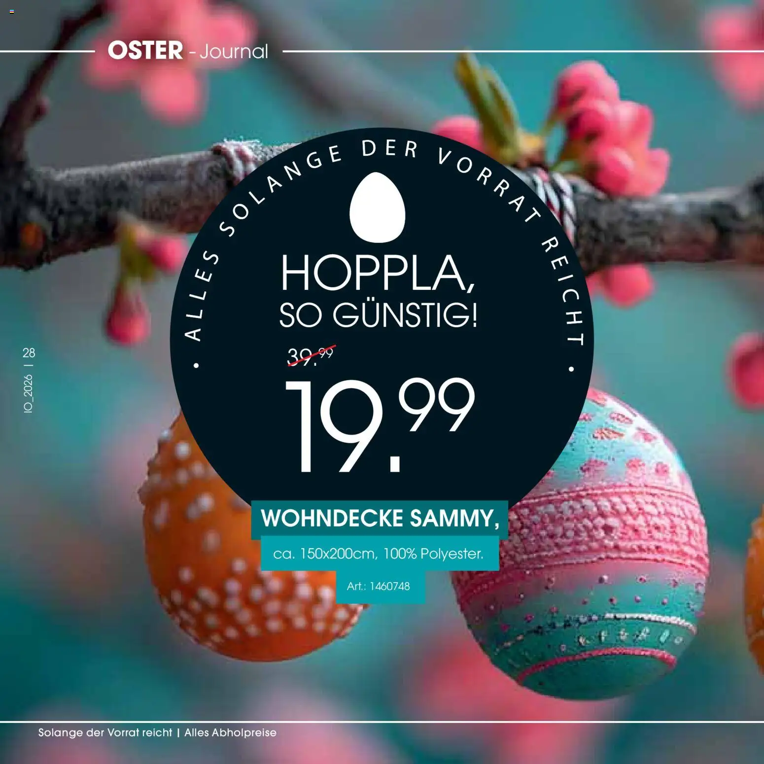 Zurbrüggen Oster-Journal – gültig ab 23.03.2026 | Seite: 28