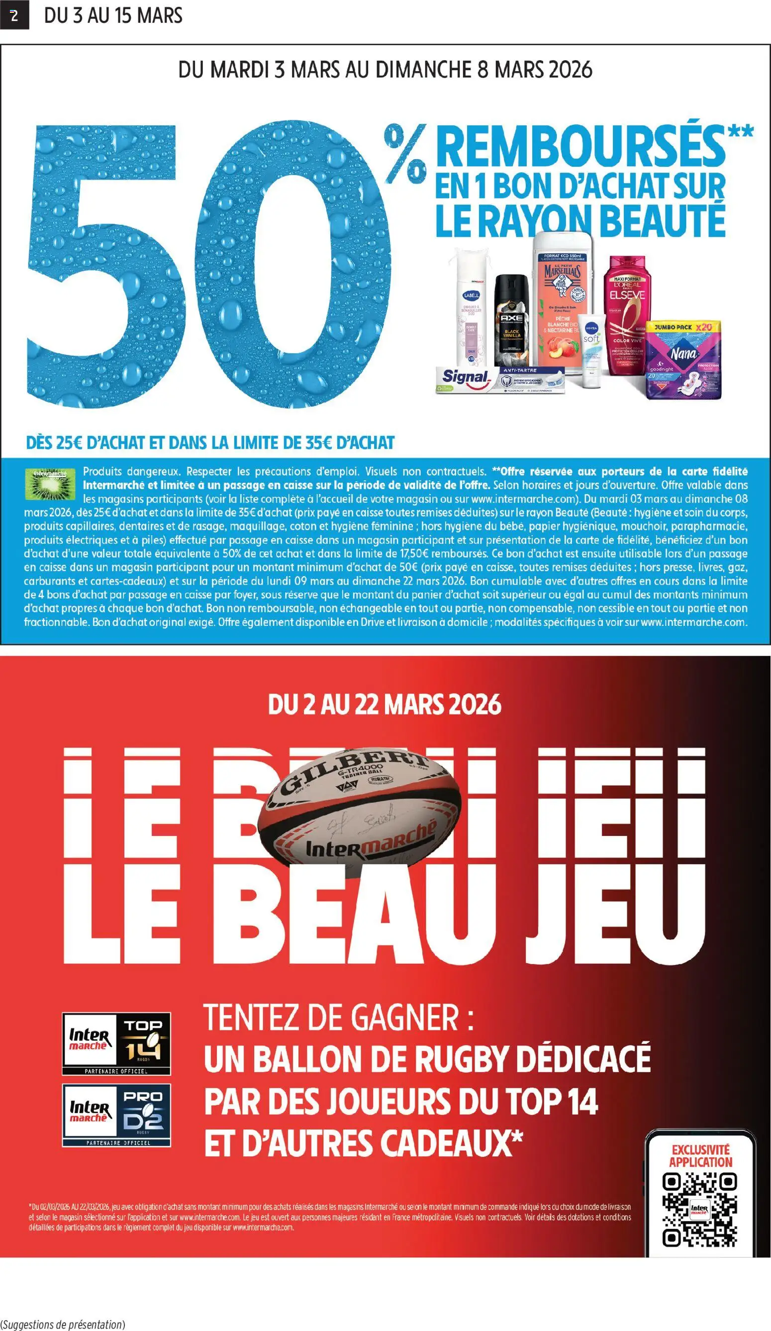 {H1} | Page: 2 | Produits: Nectarine, Pêche, Coton, Colle