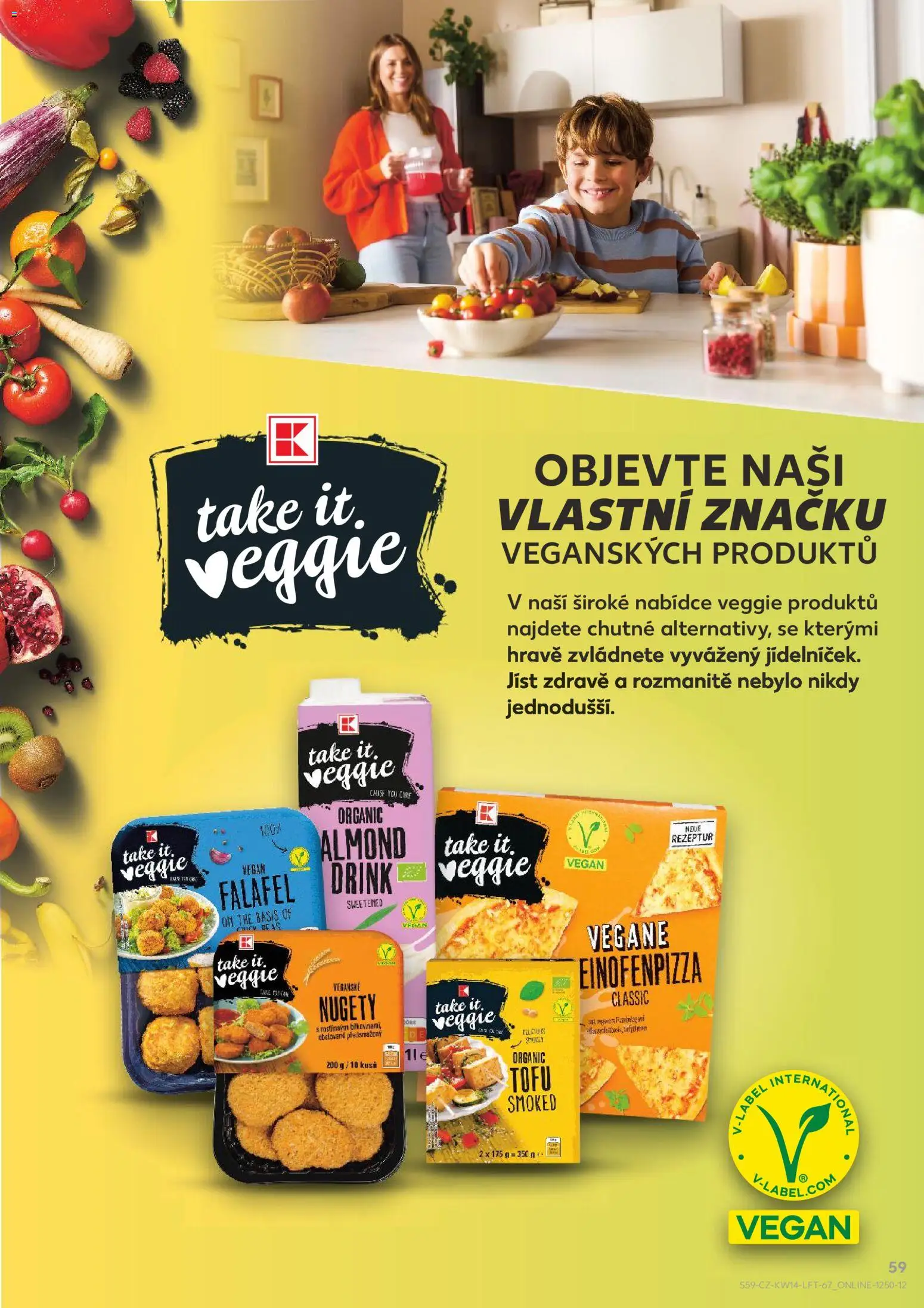 Kaufland leták - Kolín od 01.04.2026 | Strana: 59 | Produkty: Veggie, Vegan, Falafel, Tofu
