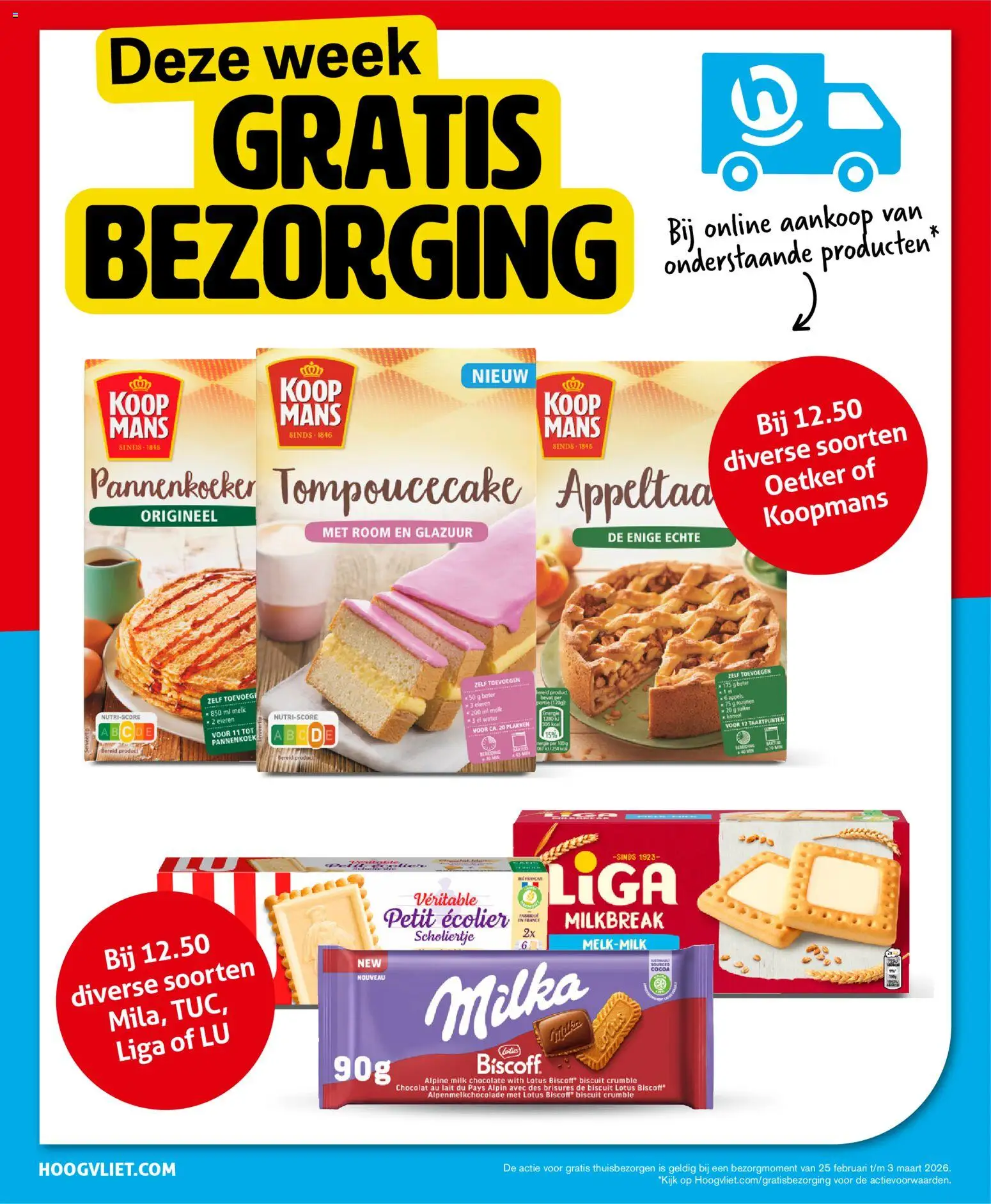 {H1} | Pagina: 28 | Producten: Melk, Eieren, Waffelini, Pannenkoek