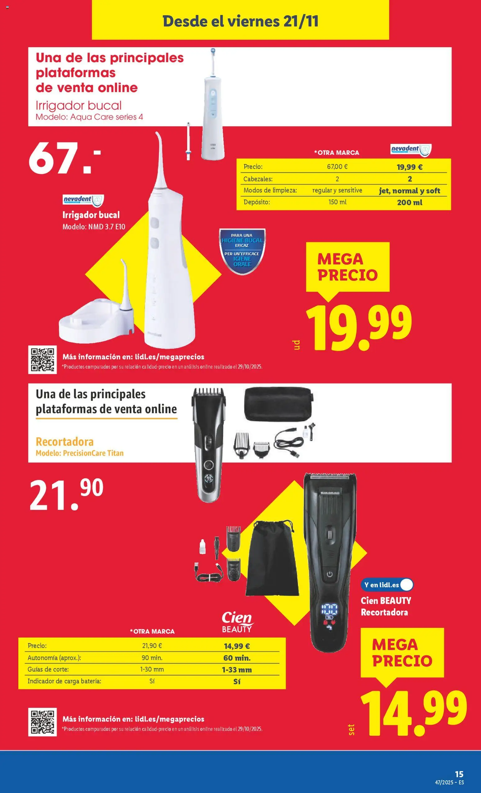 Lidl folleto de bazar │ válido desde el 17.11.2025 | Página: 29 | Productos: Γλυκό νερατζάκι, Batería