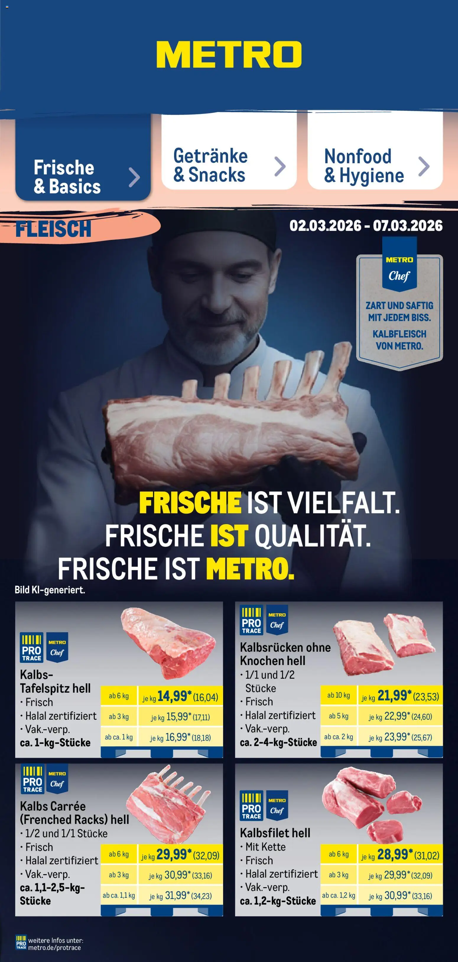 Metro Prospekt 	 – gültig ab 02.03.2026 | Seite: 3 | Produkte: Tafelspitz, Fleisch