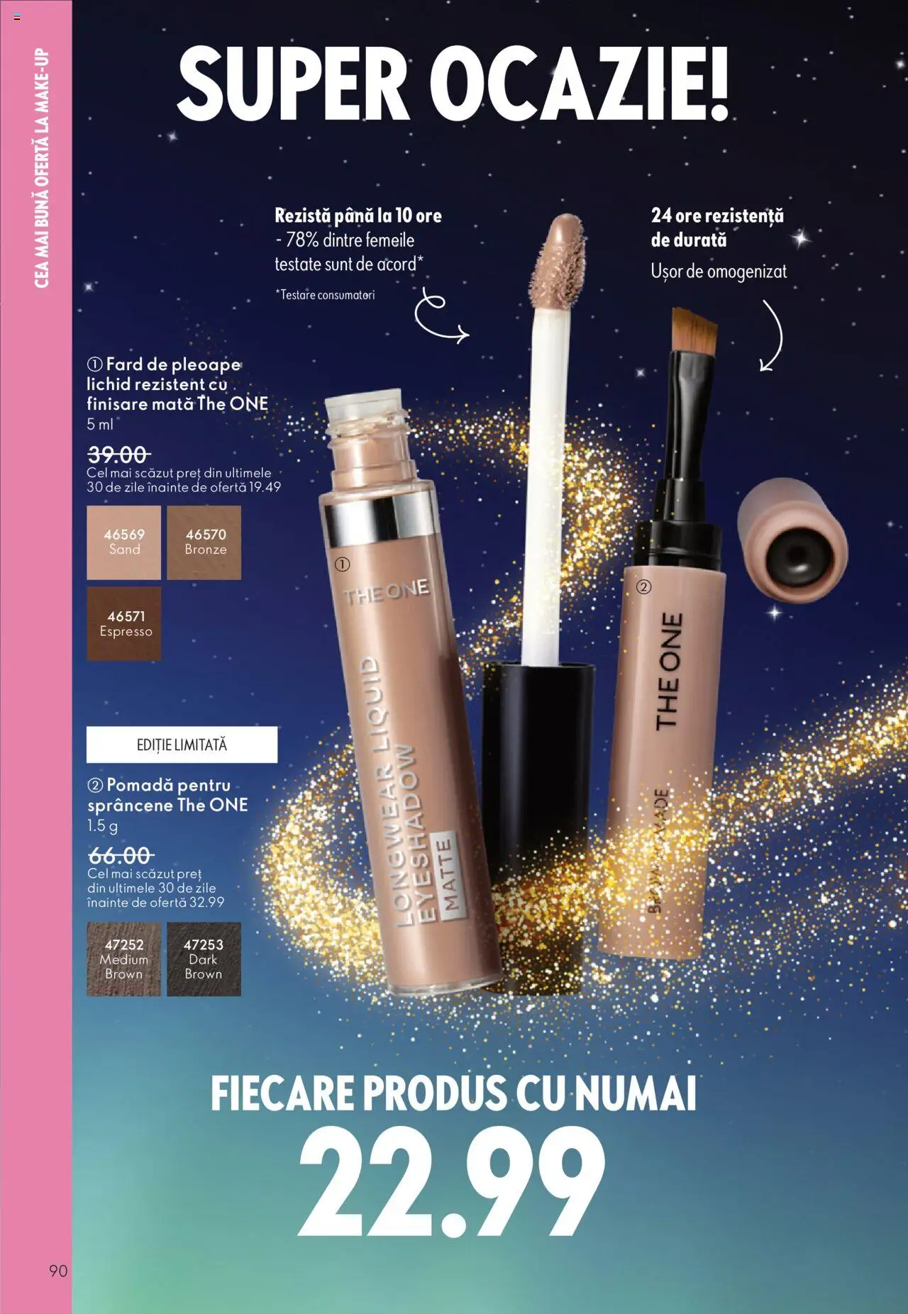 Noul catalog Oriflame – valabil de la 12.11.2025 | Pagină: 90 | Produse: Fard de pleoape