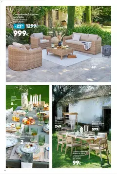 Pré-visualização Hôma Catálogo válido de 10.04.2026 | Página: 4 | Produtos: Candeeiro, Algodão, Baloiço, Cadeira