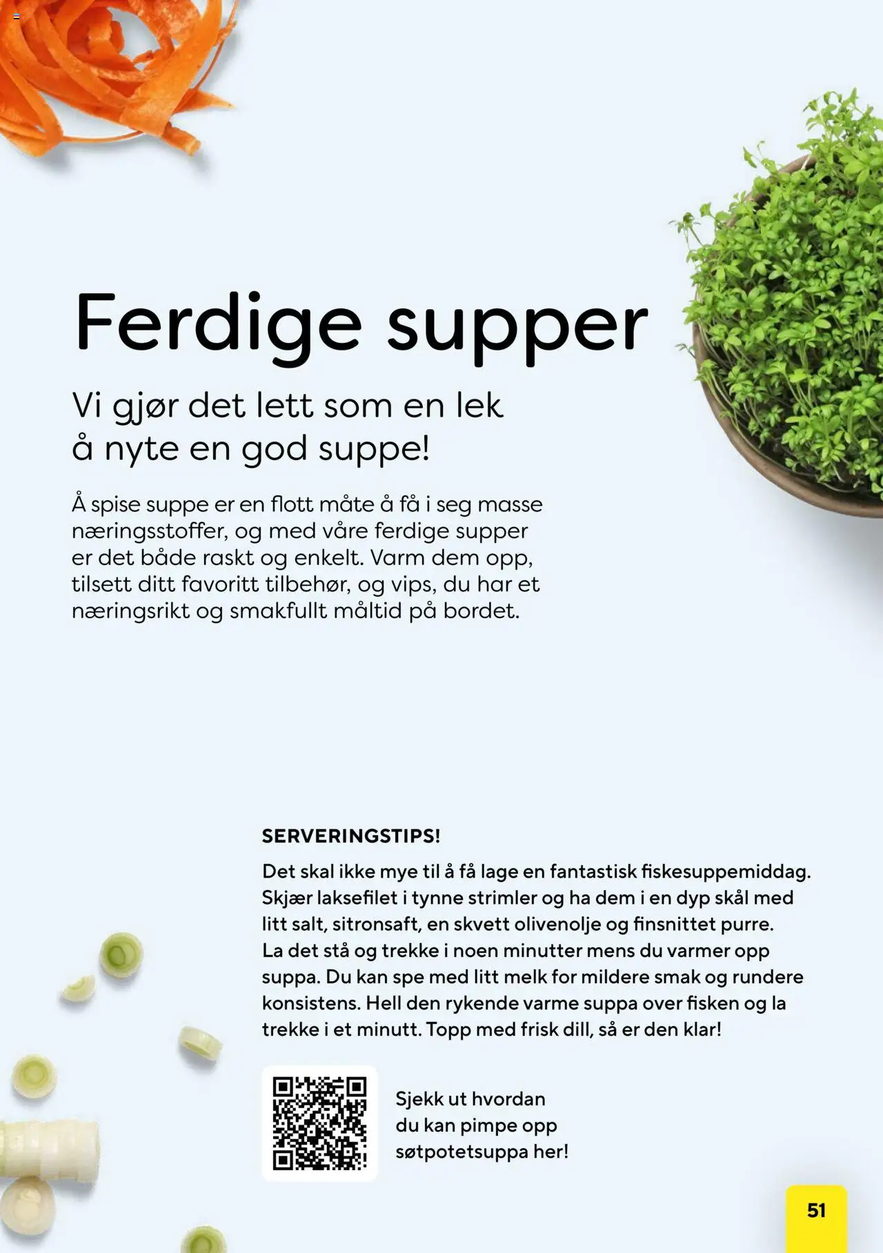 {H1} | Side: 51 | Produkter: Hub usb, Melk, Lasagneplader, Topp