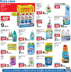 Anteprima del volantino Carrefour volantino valido a partire dal 21.04.2026 | Pagina: 20 | Prodotti: Detersivo per piatti, Candeggina, Lavatrice, Lavastoviglie