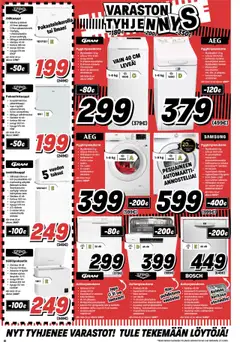  | Sivu: 10 | Tuotteet: Jääkaappi, Astianpesukone, Pakastinkaappi