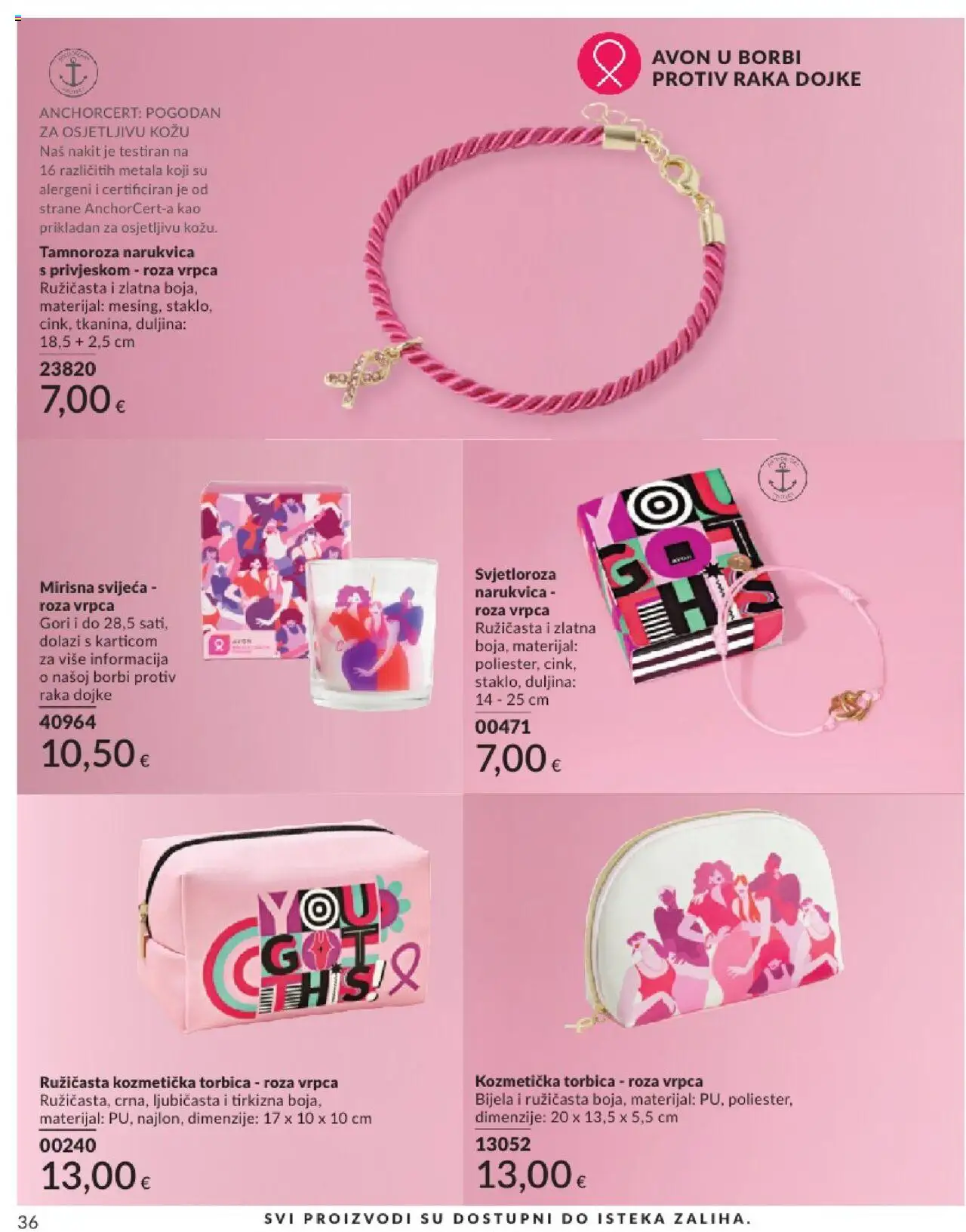 Avon katalog | vrijedi od 01.08.2025 | Stranica: 36 | Proizvodi: Torbica, Narukvica