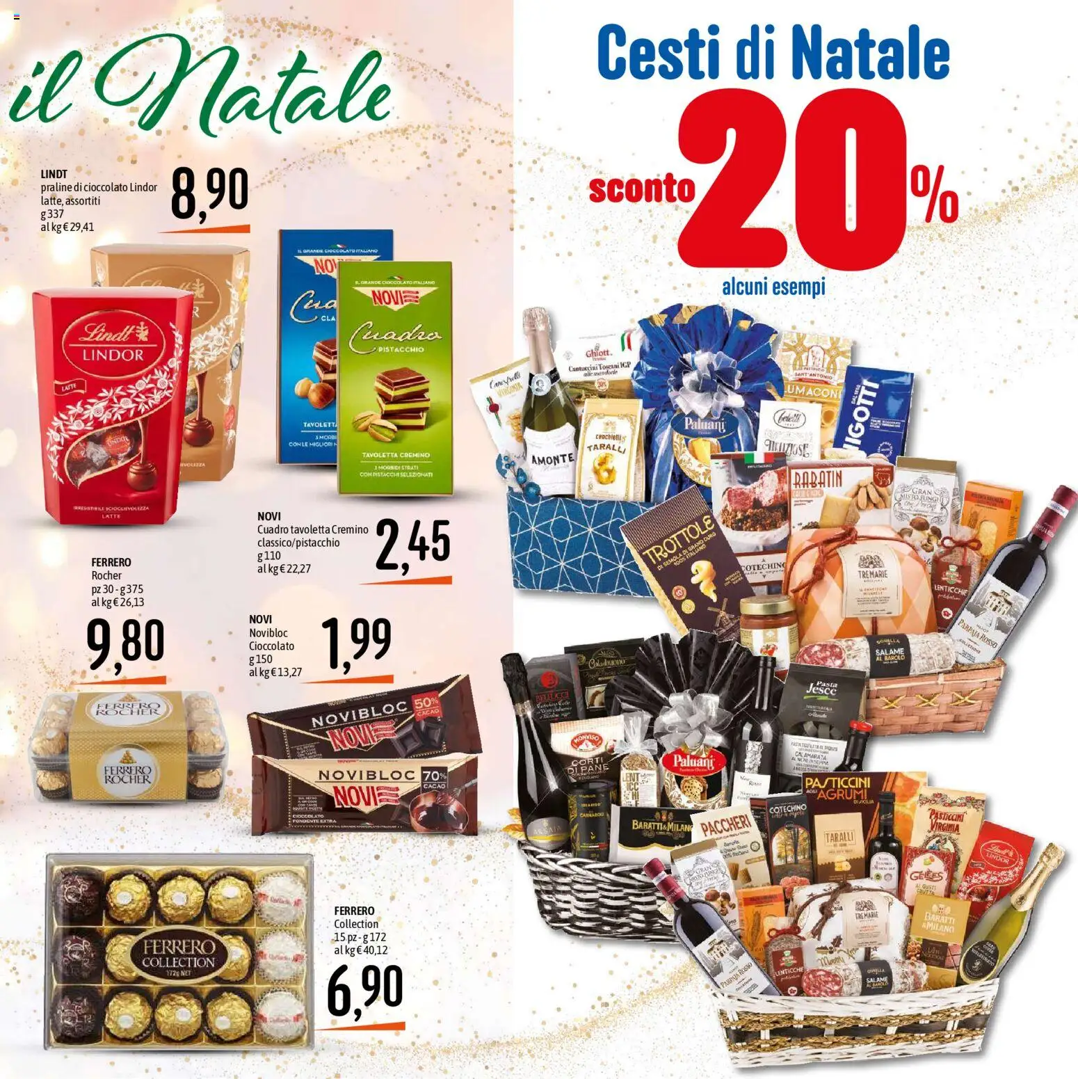 Volantino Emisfero del 27.11.2025 | Pagina: 9 | Prodotti: Cioccolato, Frutta, Agrumi, Taralli