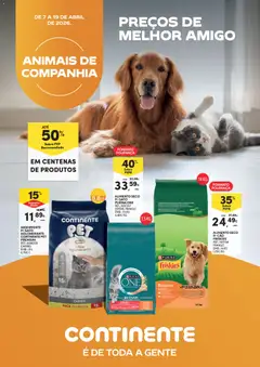 Pré-visualização Continente - Animais de Companhia válido de 07.04.2026