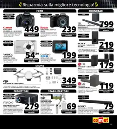 Anteprima del volantino Comet - Black Friday valido a partire dal 13.11.2025 | Pagina: 25 | Prodotti: Mobile, Soundbar, Audio, Batteria