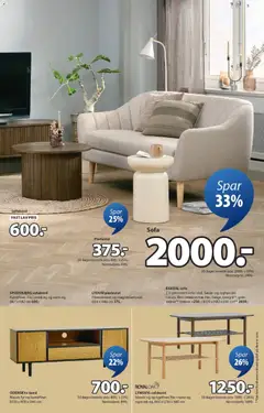JYSK - Tilbudsavis gyldig fra 13.02.2026 | Side: 5 | Produkter: Sofabord, Sofa