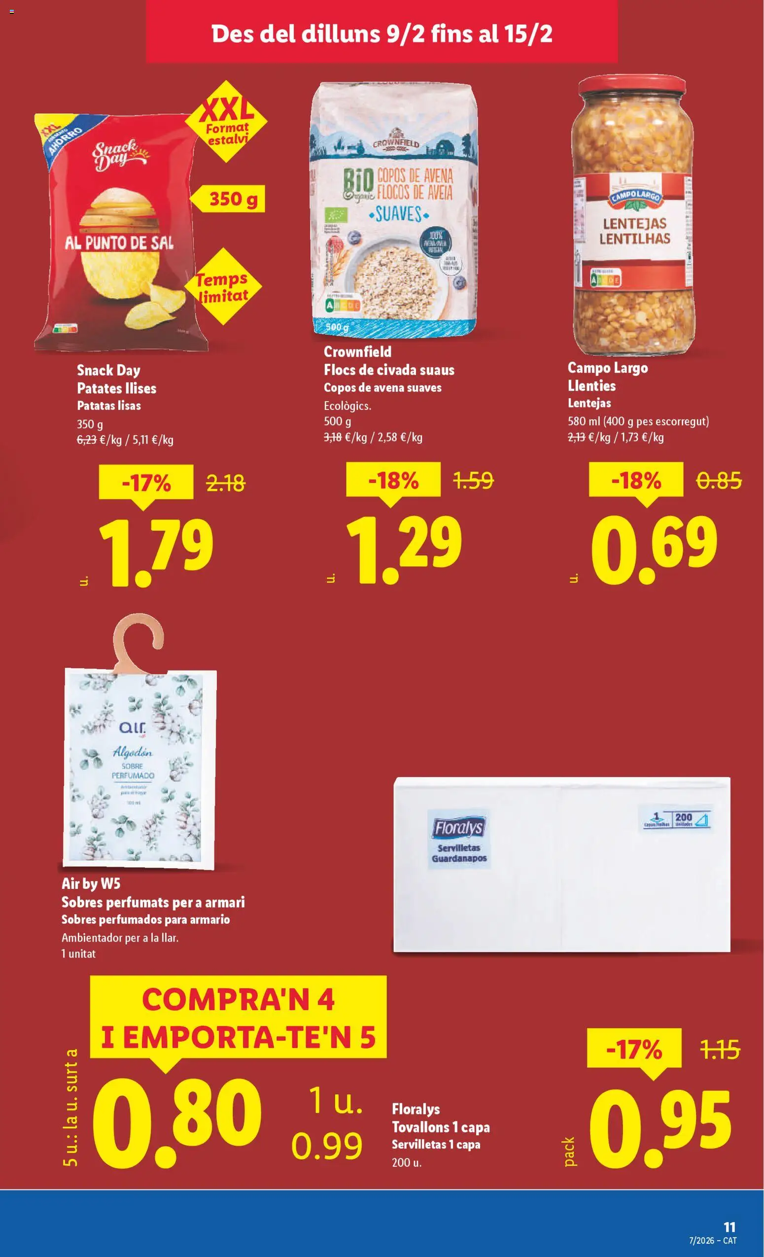 Lidl folleto │ válido desde el 09.02.2026 | Página: 19 | Productos: Copos, Armario