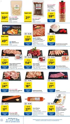 Náhled letáku Nowaco Obalovaný sýr, Obalovaný sýr, 2 ks/200 g od 21.01.2026 | Strana: 16