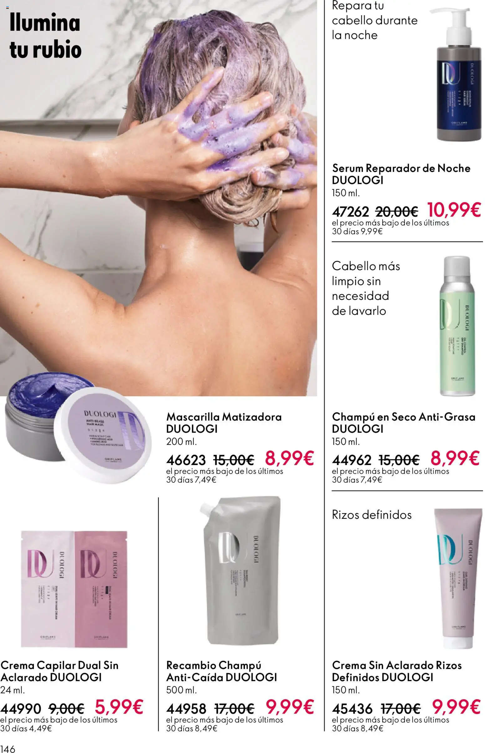 Oriflame - Catálogo Campaña 17 │ válido desde el 10.12.2025 | Página: 146 | Productos: Champú, Sérum, Crema