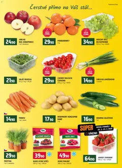 Náhled letáku Terno leták od 18.03.2026 | Strana: 6 | Produkty: Rajčata, Cherry rajčata, Mandarinky, Mrkev