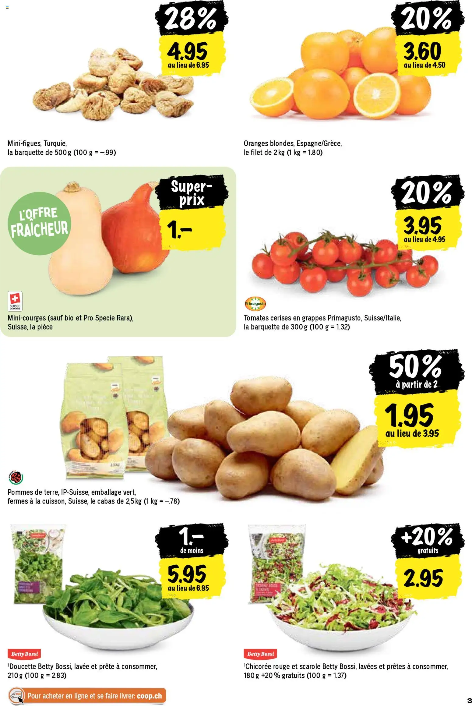 Coop - Les actions de la semaine – gültig ab 13.11.2025 | Seite: 3 | Produkte: Rouge