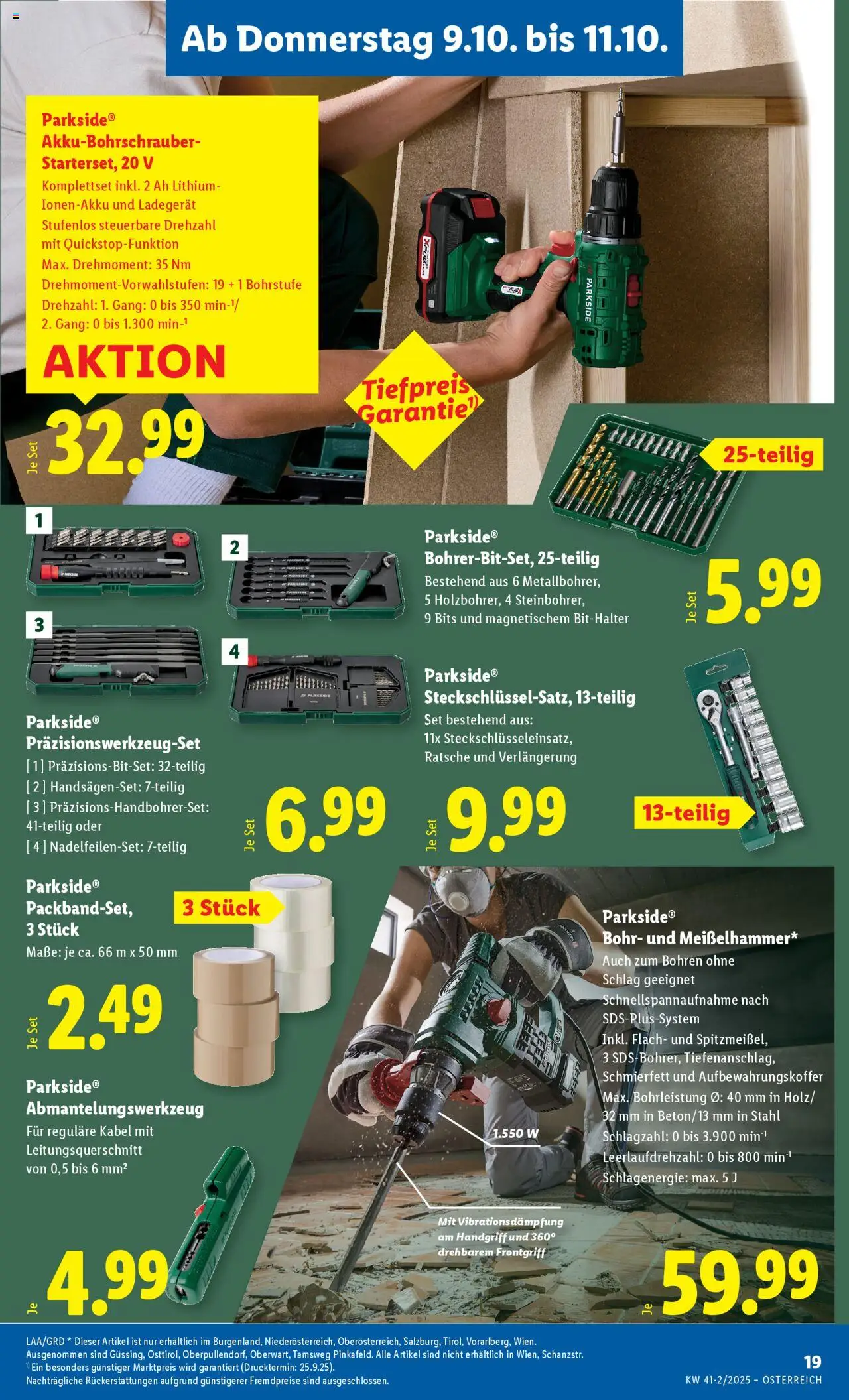 Lidl - Altenmarkt im Pongau, St. Johann im Pongau, Zell am See gültig ab 09.10.2025 | Seite: 23 | Produkte: Kabel