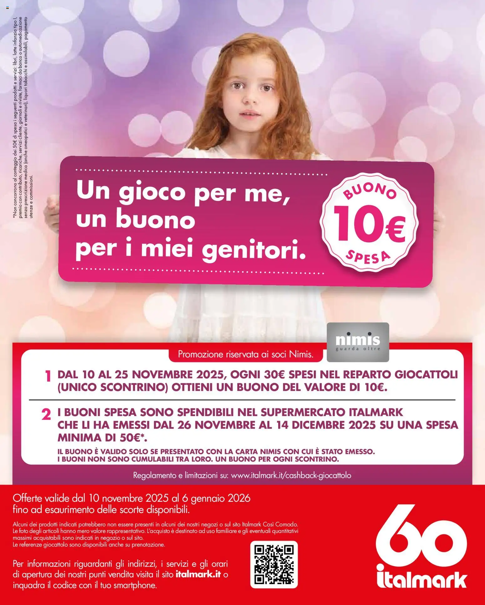 Volantino Italmark del 10.11.2025 | Pagina: 24 | Prodotti: Latte, Gioco