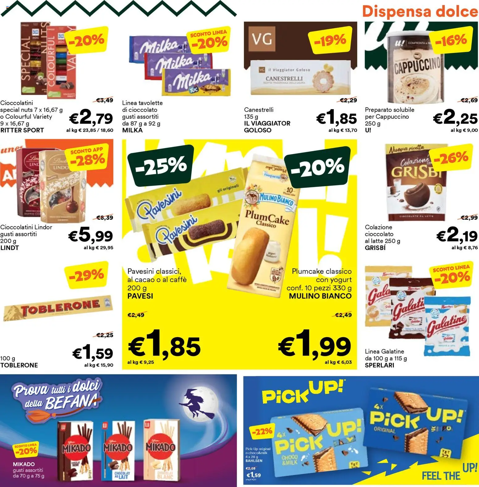 Volantino Unes del 31.12.2025 | Pagina: 15 | Prodotti: Yogurt, The, Plumcake, Cacao