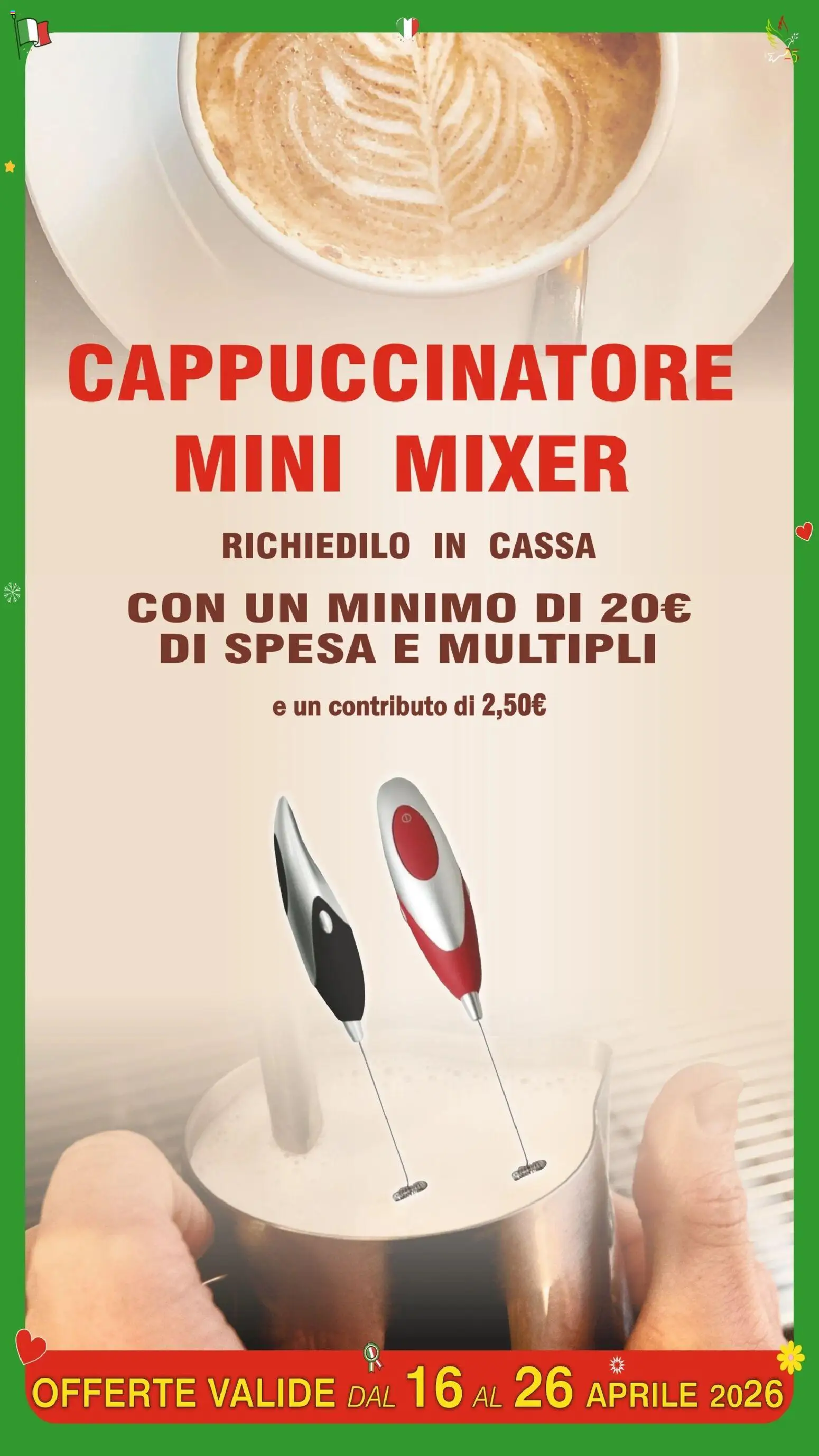 Volantino Primo Prezzo del 16.04.2026 | Pagina: 48 | Prodotti: Mixer
