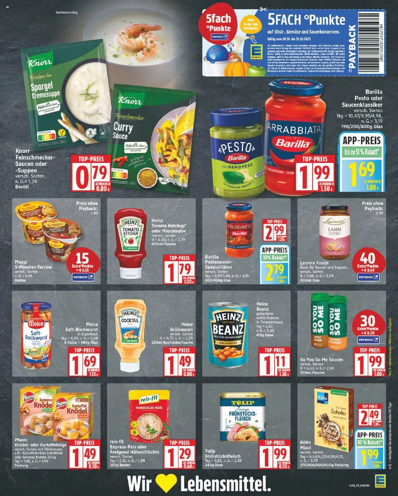 Edeka Prospekt 	 – gültig ab 20.10.2025 | Seite: 9