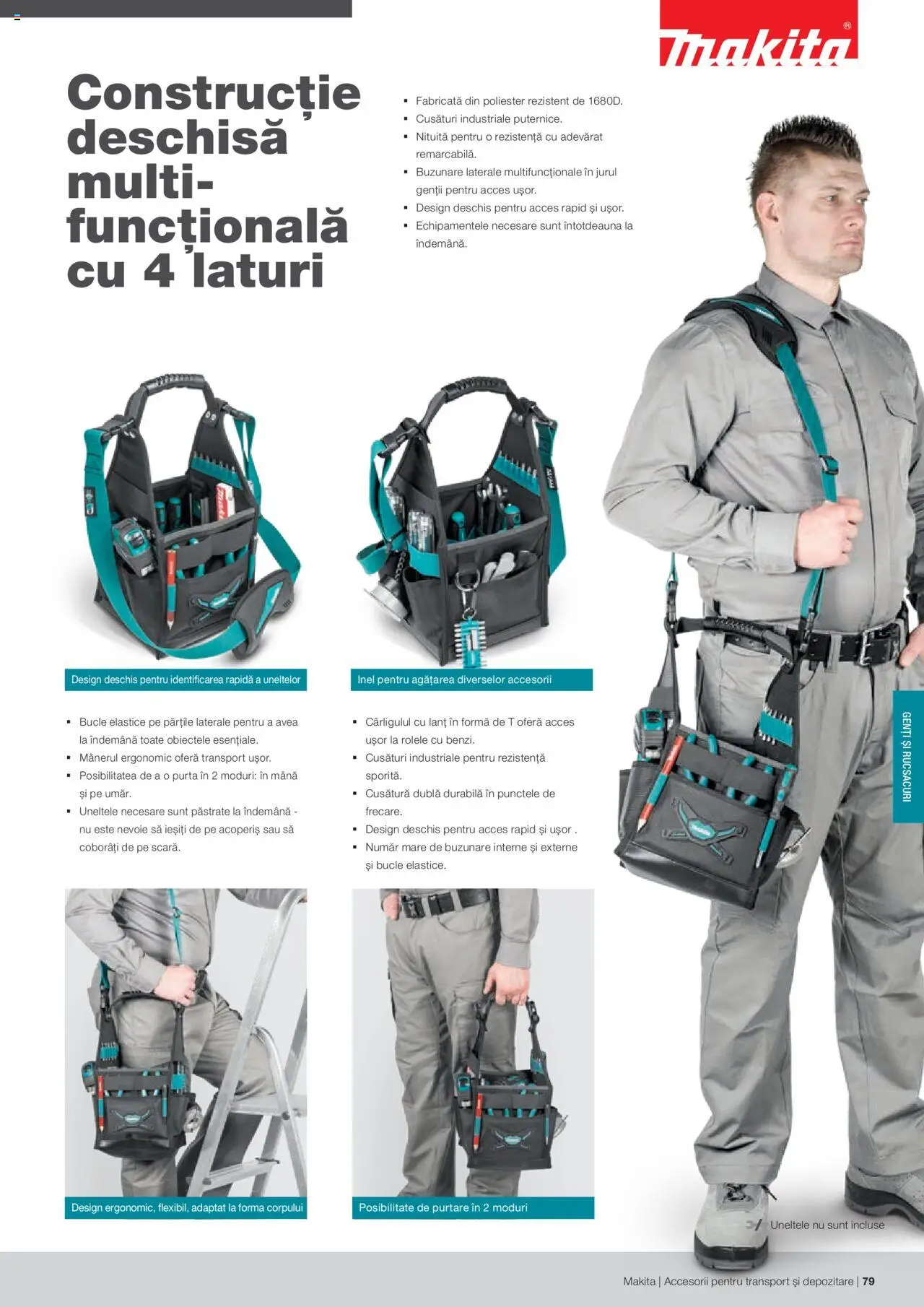 Makita catalog - Accesorii pentru transport si depozitare   – valabil de la 06.09.2021 | Pagină: 79