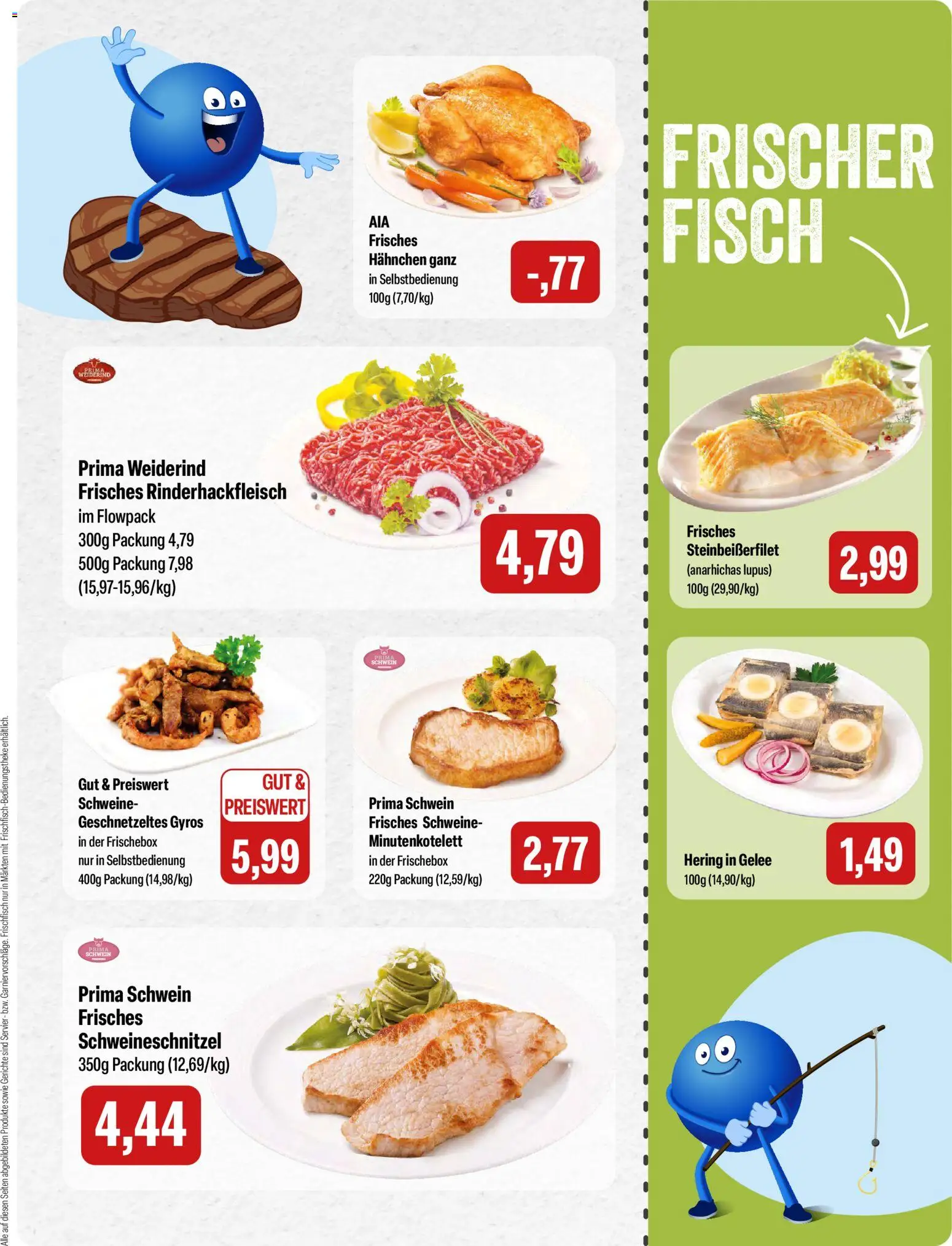 Feneberg Angebote – gültig ab 30.10.2025 | Seite: 3 | Produkte: Hahnchen, Fisch, Gyros
